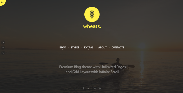 Wheats - Blogging WordPress Theme Logo